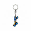 Wooden Skateboard Keyring