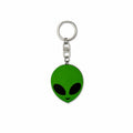 Wooden Alien Keyring