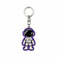 Wooden Astronaut Keyring