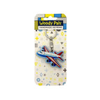 Wooden Airplane Keyring