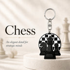 Wooden Chess Keyring