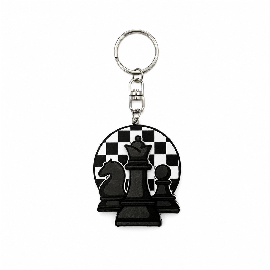 Wooden Chess Keyring