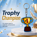 Wooden Trophy #1 Keyring