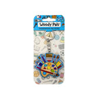 Wooden Artist Keyring