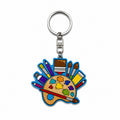 Wooden Artist Keyring