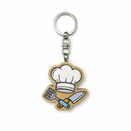 Wooden Chef Keyring