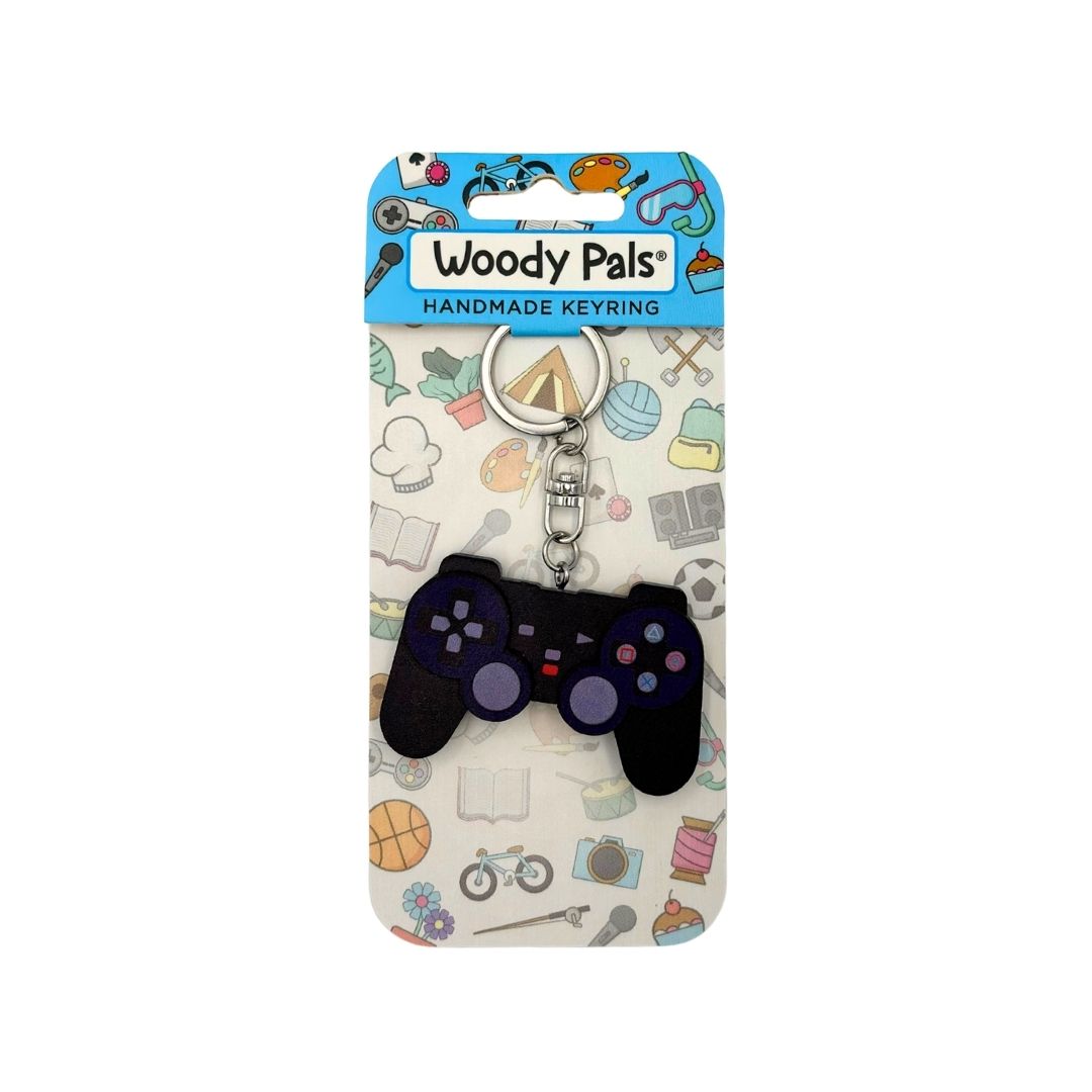 Wooden Gamer Keyring