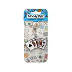 Wooden Poker Keyring