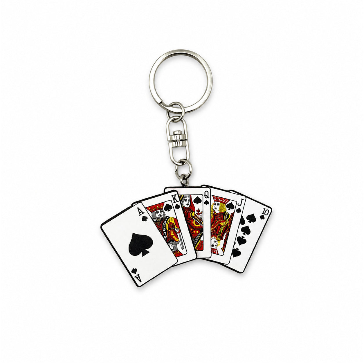 Wooden Poker Keyring