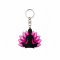 Wooden Meditation Keyring