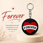 Wooden Forever Keyring