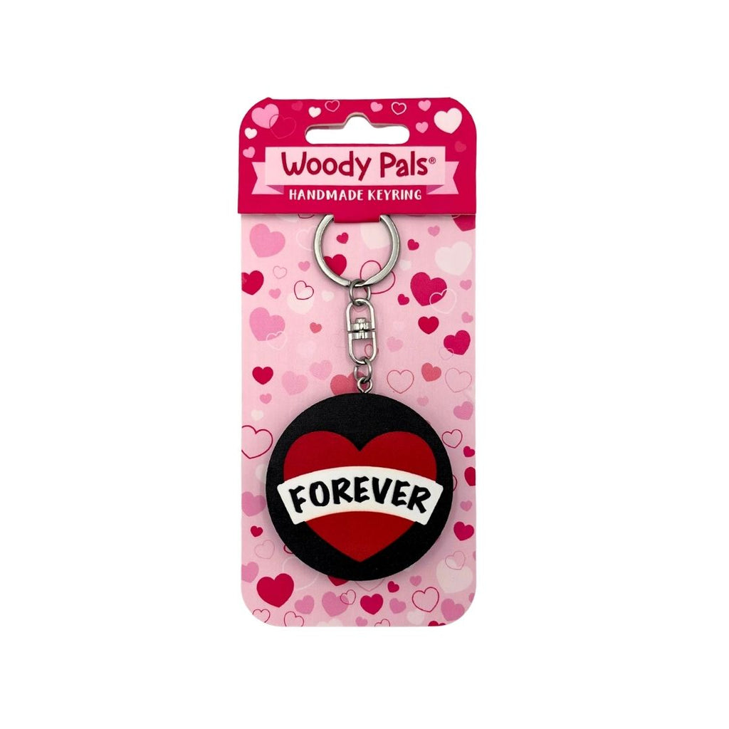 Wooden Forever Keyring