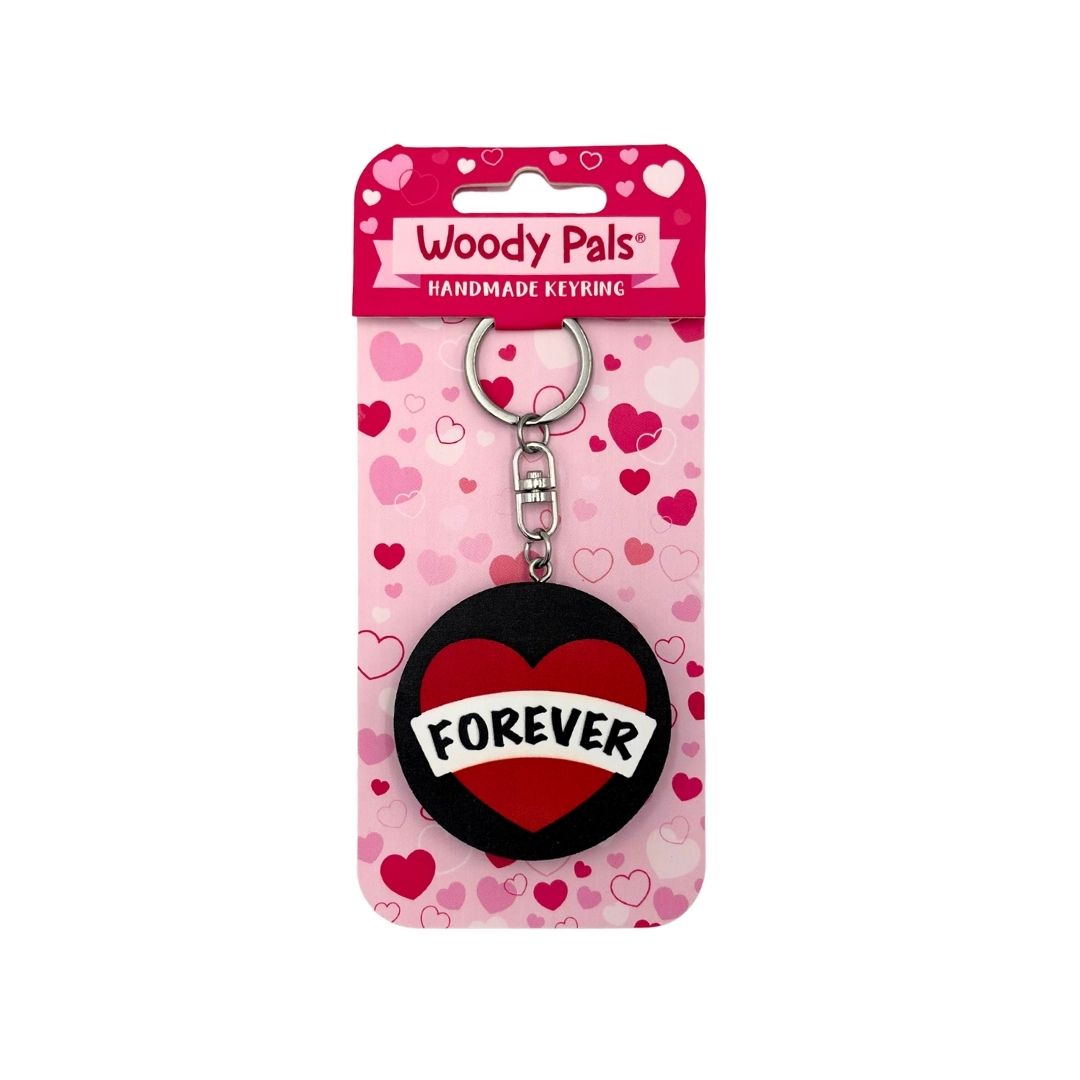 Wooden Forever Keyring