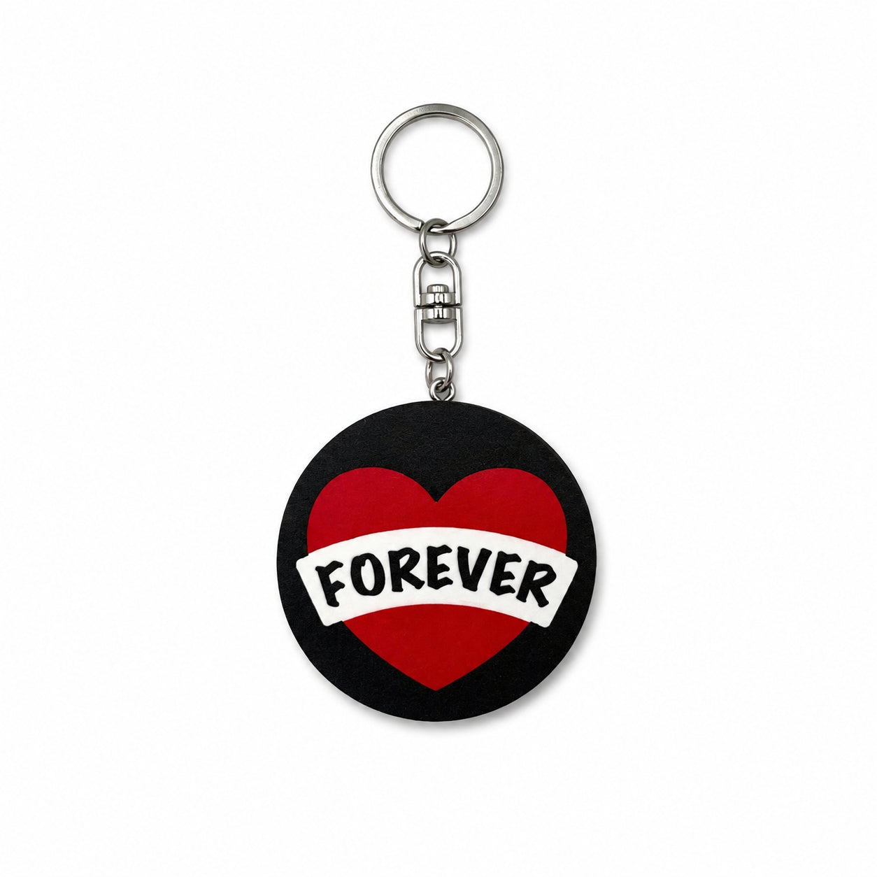 Wooden Forever Keyring