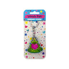 Wooden Frog Prince Keyring