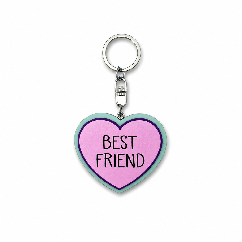 Wooden Best Friend Keyring