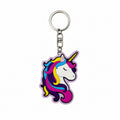 Wooden Unicorn Keyring