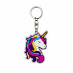 Wooden Unicorn Keyring