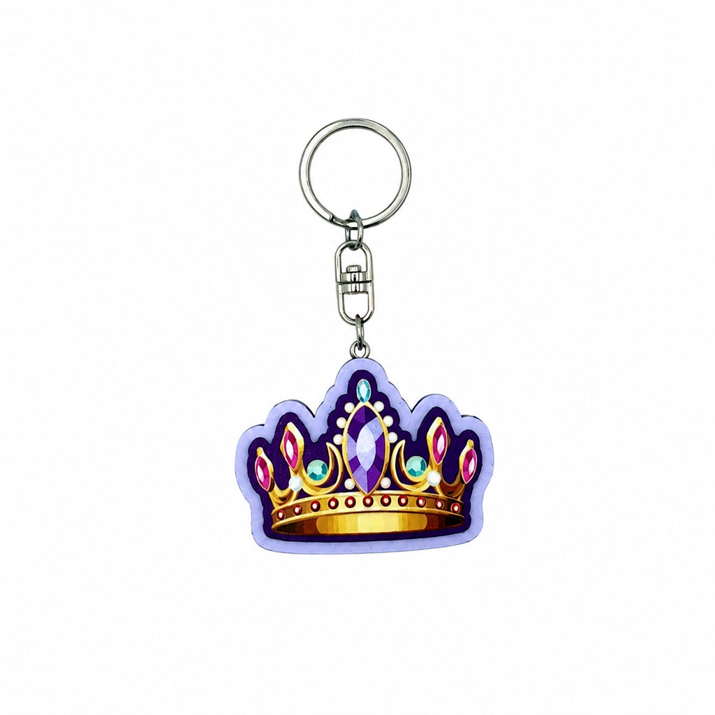 Wooden Tiara Keyring