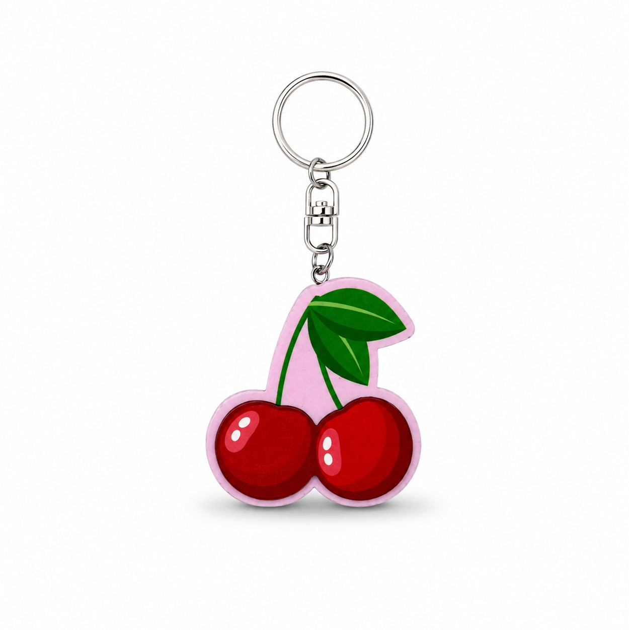 Wooden Cherries Keyring