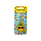 Wooden Cool Pineapple Keyring