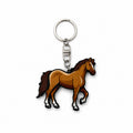 Wooden Horse Keyring