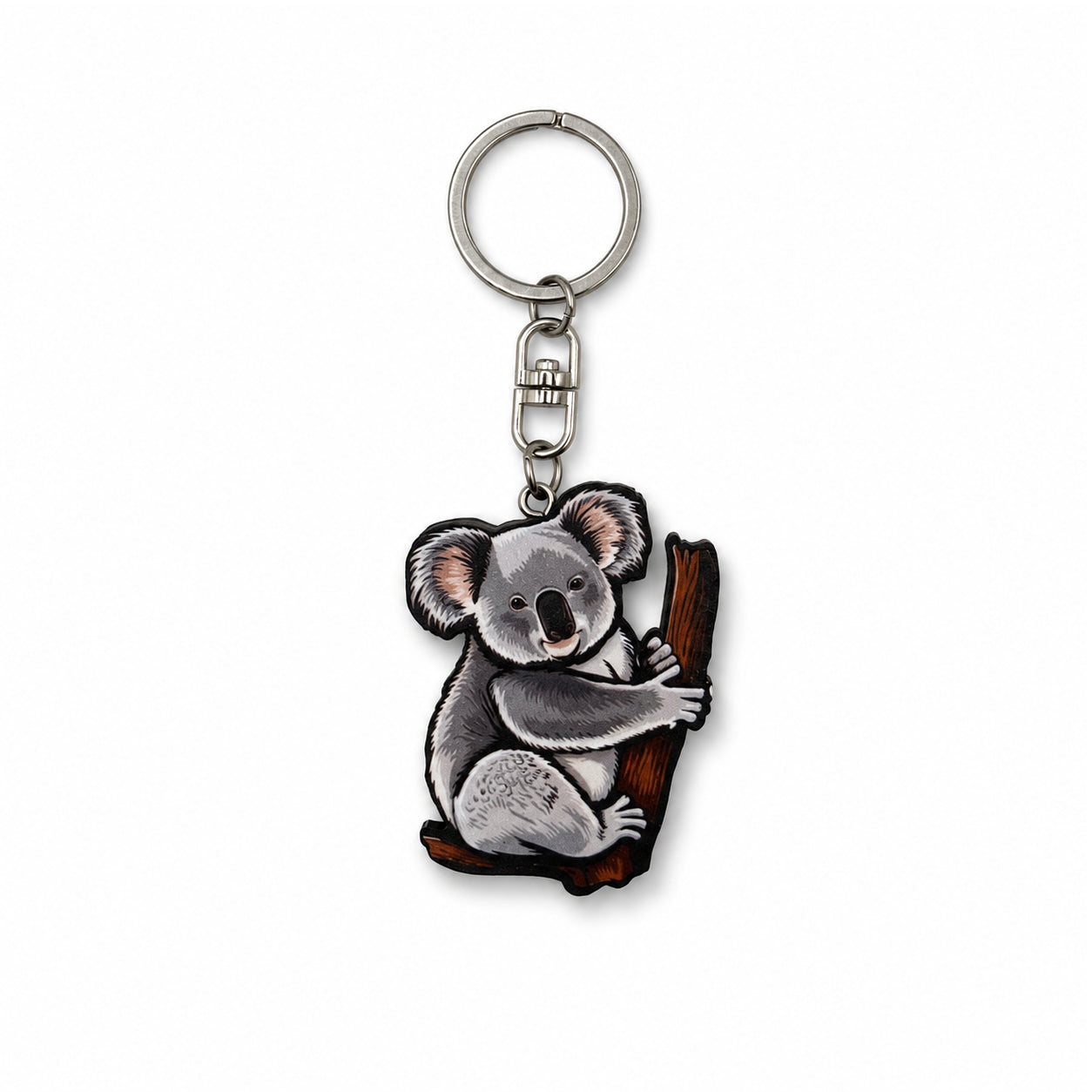 Wooden Koala Keyring
