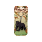 Wooden Gorilla Keyring