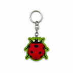 Wooden Ladybug Keyring