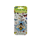 Wooden Bee Keyring