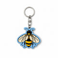 Wooden Bee Keyring