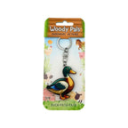 Wooden Duck Keyring